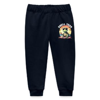 MUSCHEL YEAH! - Baby Organic Jogginghose Baby Tumbler von Stanley/Stella - Navy - Vorne