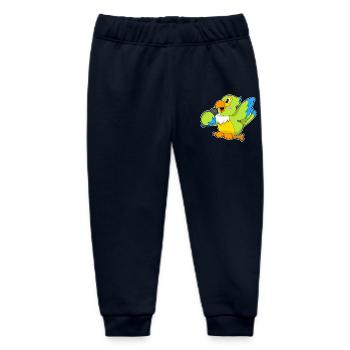 Parrot Singer Microphone Chant - Pantalon de jogging bébé bio Stanley/Stella - marine - Devant