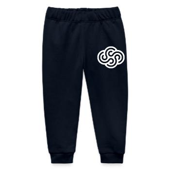 WHIRLS - Baby Organic Sweatpants by Stanley/Stella - navy - Front