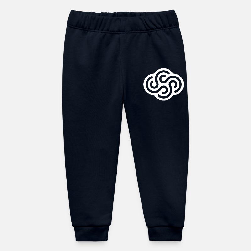 TOURBILLONS - Pantalon de jogging bébé bio Stanley/Stella - marine