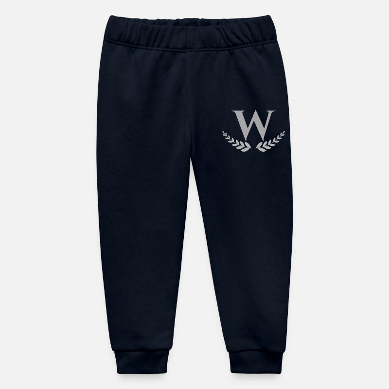 W - Pantalon de jogging bébé bio Stanley/Stella - marine