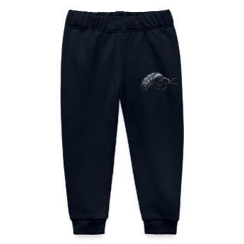 Insect Oil - Baby Organic Sweatpants by Stanley/Stella - navy - Front