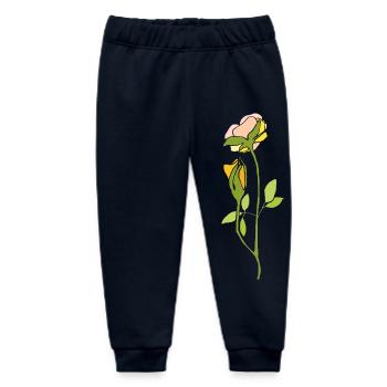 Rose - Baby Organic Sweatpants by Stanley/Stella - navy - Front