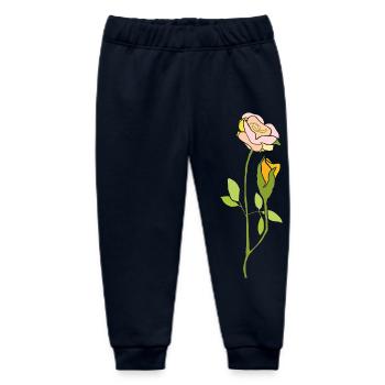 Rose - Baby Organic Sweatpants by Stanley/Stella - navy - Front