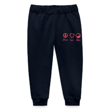 Rave Party - Baby Organic Jogginghose Baby Tumbler von Stanley/Stella - Navy - Vorne
