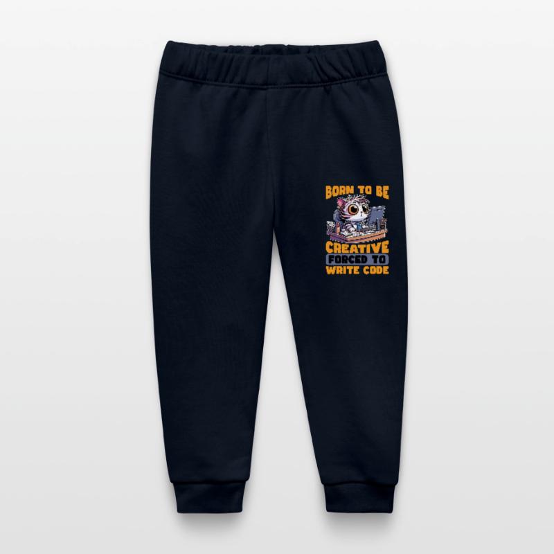 Coder Born To Be Creative Web Developer Coders Baby Organic Jogginghose Baby Tumbler von Stanley/Stella