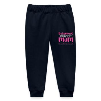 Behavioral Therapist Mom The Idol Behavioral Tech - Baby Organic Sweatpants by Stanley/Stella - navy - Front