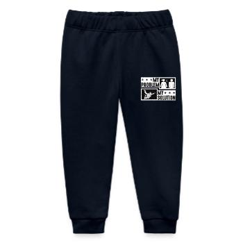 Skydiver My Problem My Pictogram Dad Parachutist - Baby Organic Jogginghose Baby Tumbler von Stanley/Stella - Navy - Vorne