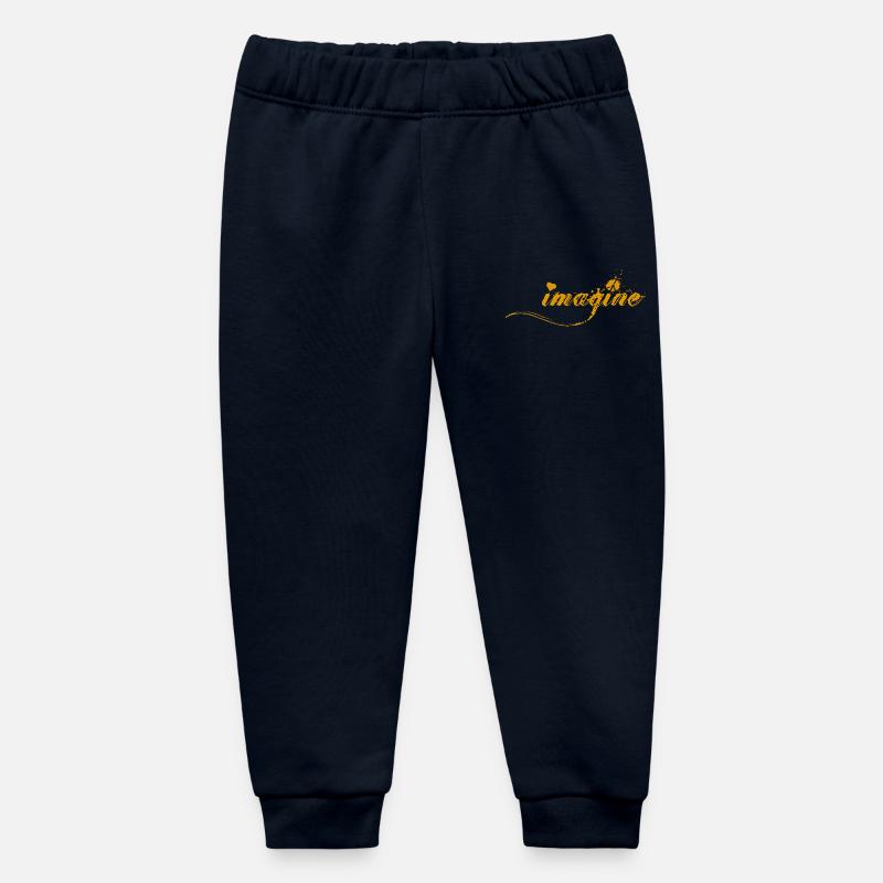 IMAGINER - Pantalon de jogging bébé bio Stanley/Stella - marine