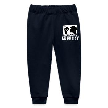 Stand for Equality - Baby Organic Sweatpants by Stanley/Stella - navy - Front