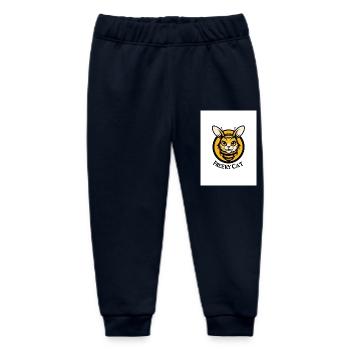 Freeky Cat catsbee - Baby Organic Jogginghose Baby Tumbler von Stanley/Stella - Navy - Vorne