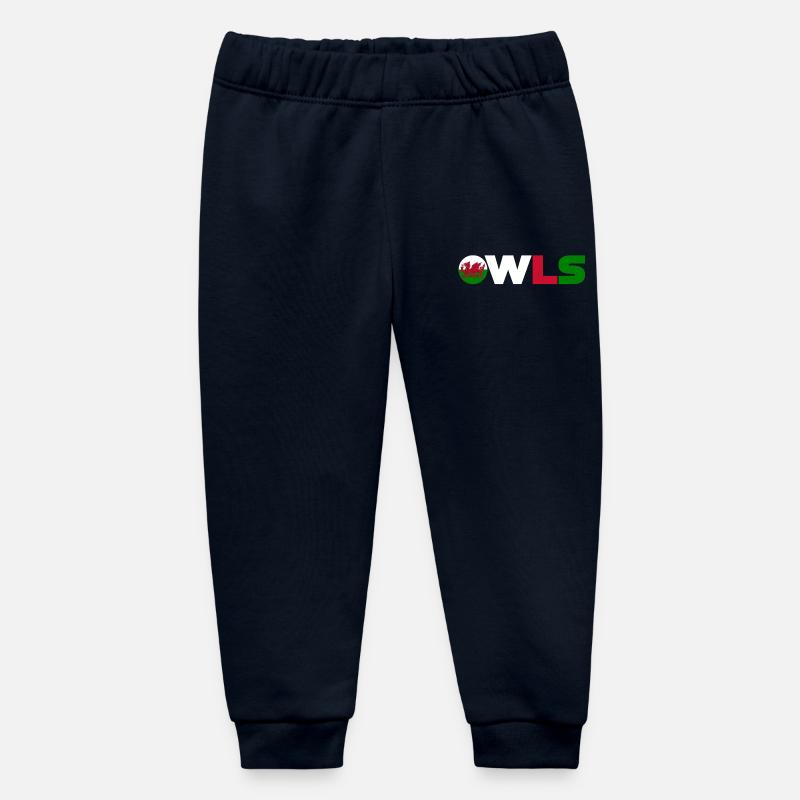 Pays de Galles - Pantalon de jogging bébé bio Stanley/Stella - marine