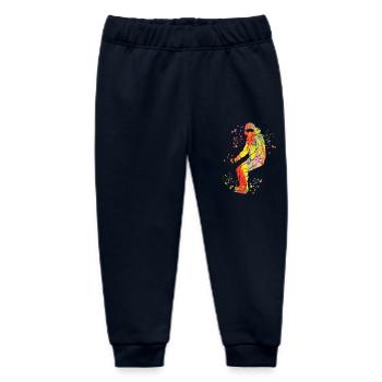 Snowboarder Snowboarding Snowboard - Baby Organic Jogginghose Baby Tumbler von Stanley/Stella - Navy - Vorne