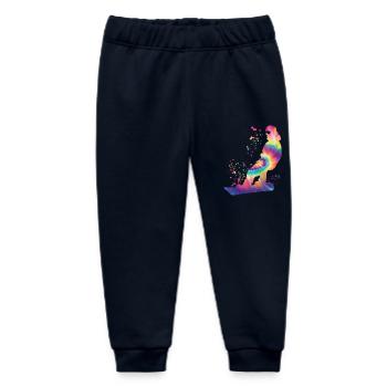 Snowboarder Snowboarding Snowboard - Baby Organic Jogginghose Baby Tumbler von Stanley/Stella - Navy - Vorne