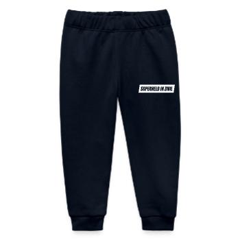 Superheld In Zivil Superhelden Männer Kostüm JGA - Baby Organic Jogginghose Baby Tumbler von Stanley/Stella - Navy - Vorne