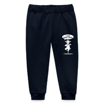 Ich Liebe Ziegenyoga Balance & Harmonie - Baby Organic Jogginghose Baby Tumbler von Stanley/Stella - Navy - Vorne