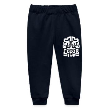 Aztekengott Antike Mythologie Mictlantecuhtli - Baby Organic Jogginghose Baby Tumbler von Stanley/Stella - Navy - Vorne