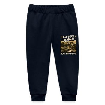 Beartooth Highway Road Trip Squad - Baby Organic Jogginghose Baby Tumbler von Stanley/Stella - Navy - Vorne