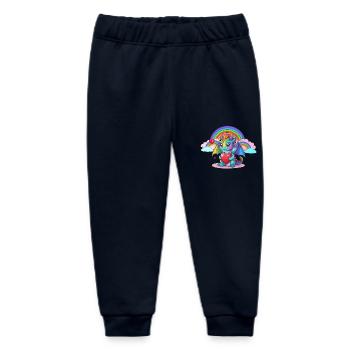 Drache Drachen Regenbogen Kinder Kind - Baby Organic Jogginghose Baby Tumbler von Stanley/Stella - Navy - Vorne