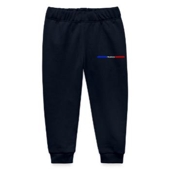 Frankreich fan flagge trikot - Baby Organic Jogginghose Baby Tumbler von Stanley/Stella - Navy - Vorne