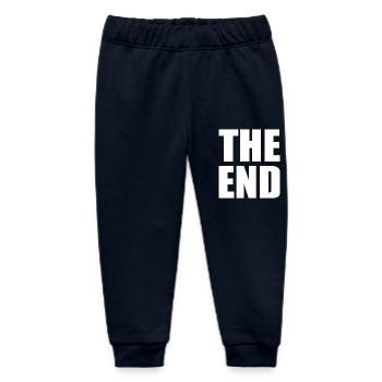The end - Baby Organic Sweatpants by Stanley/Stella - navy - Front