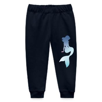 Mermaid - Baby Organic Sweatpants by Stanley/Stella - navy - Front