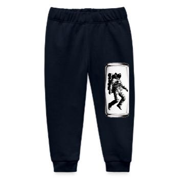 Astronaut im Glas - Baby Organic Jogginghose Baby Tumbler von Stanley/Stella - Navy - Vorne
