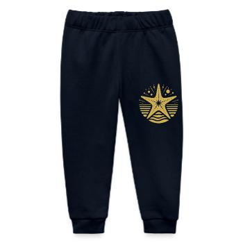 Seestern Meerestier Salzwasser Aquarium Silhouette - Baby Organic Jogginghose Baby Tumbler von Stanley/Stella - Navy - Vorne
