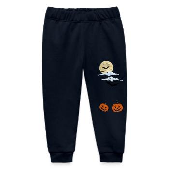 The night before Halloween - Baby Organic Sweatpants by Stanley/Stella - navy - Front