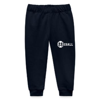 Baseball Spieler Design Baseballfan - Baby Organic Jogginghose Baby Tumbler von Stanley/Stella - Navy - Vorne