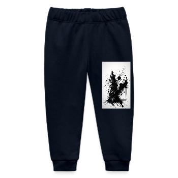 Chess | Chess piece | Chess player - Baby Organic Sweatpants by Stanley/Stella - navy - Front