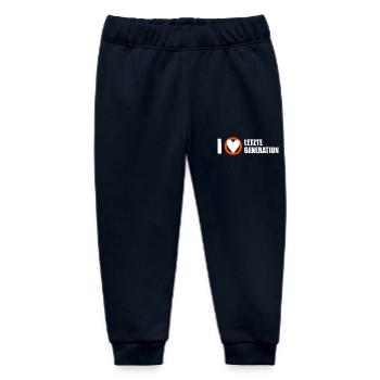 Letzte Generation - Design 3 - Baby Organic Jogginghose Baby Tumbler von Stanley/Stella - Navy - Vorne