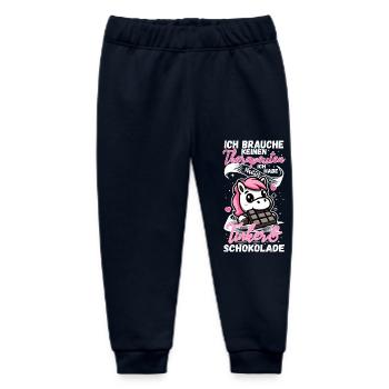 Funny Horse Saying Therapist Tinker Pony - Baby Organic Sweatpants by Stanley/Stella - navy - Front