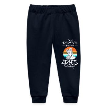 Sternzeichen Widder - Baby Organic Jogginghose Baby Tumbler von Stanley/Stella - Navy - Vorne