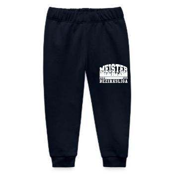 Meister 2025 Bezirksliga Aufstieg Fußball - Baby Organic Jogginghose Baby Tumbler von Stanley/Stella - Navy - Vorne