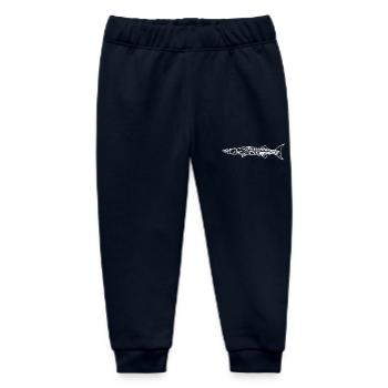 Barrakuda Raubfisch Eleganter schneller Pfeilhecht - Baby Organic Jogginghose Baby Tumbler von Stanley/Stella - Navy - Vorne