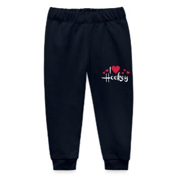 Hockey - Baby Organic Jogginghose Baby Tumbler von Stanley/Stella - Navy - Vorne