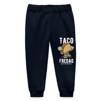 Taco Friday - Baby Organic Sweatpants by Stanley/Stella - navy - Front