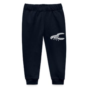 Kleine Krabbe Vintage Krebs Hummer - Baby Organic Jogginghose Baby Tumbler von Stanley/Stella - Navy - Vorne