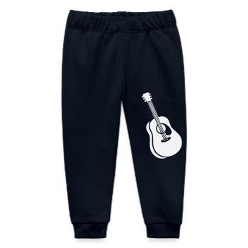 guitar - Baby Organic Sweatpants by Stanley/Stella - navy - Front