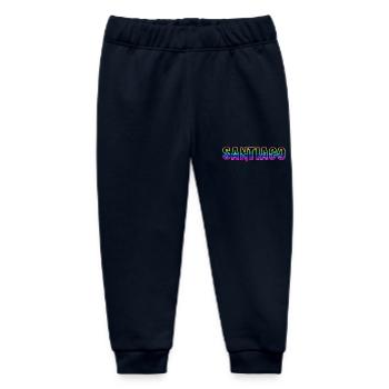 Santiago RS Rainbow - Baby Organic Sweatpants by Stanley/Stella - navy - Front