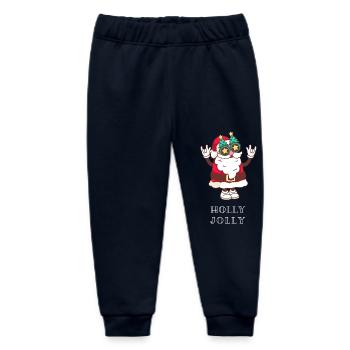 Auf lock Santa - Baby Organic Jogginghose Baby Tumbler von Stanley/Stella - Navy - Vorne