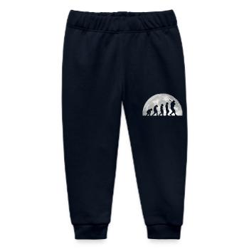 Baseballspieler Evolution Baseball - Baby Organic Jogginghose Baby Tumbler von Stanley/Stella - Navy - Vorne