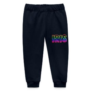 iris rs regenbogen - Baby Organic Jogginghose Baby Tumbler von Stanley/Stella - Navy - Vorne
