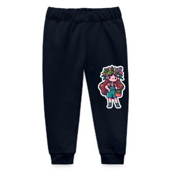 PLANT LADY - Baby Organic Sweatpants by Stanley/Stella - navy - Front