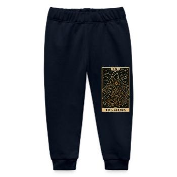 Sewing Tarot Card – The Cloak - Baby Organic Sweatpants by Stanley/Stella - navy - Front