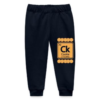 Cookie Element - Lustiges Periodensystem - Baby Organic Jogginghose Baby Tumbler von Stanley/Stella - Navy - Vorne