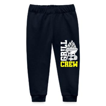 Grill Crew - Baby Organic Jogginghose Baby Tumbler von Stanley/Stella - Navy - Vorne