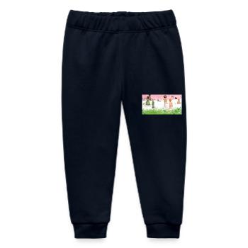The Little Robber's Daughter - Baby Organic Sweatpants by Stanley/Stella - navy - Front