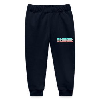 Student Logo - Baby Organic Sweatpants by Stanley/Stella - navy - Front